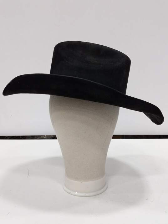 Western Express Men's Black Cowboy Hat Size S image number 3