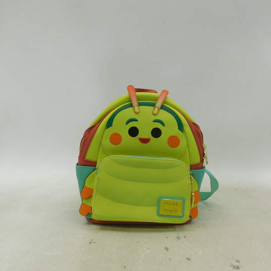 Disney Parks Loungefly A Bug's Life Heimlich Caterpillar Mini Backpack image number 1