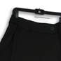 Talbots Womens Black Flat Front Knee Length Classic A-Line Skirt Size 8 image number 3