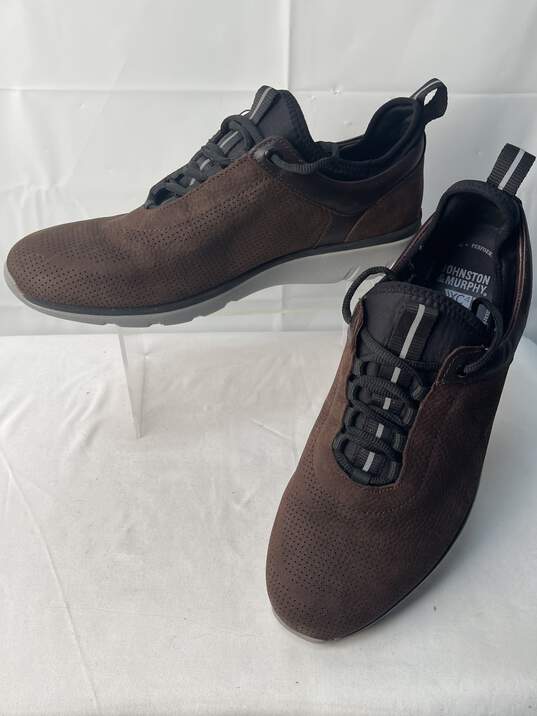 Johnson Murphy Brown Sneaker Shoe Size 9.5M image number 4