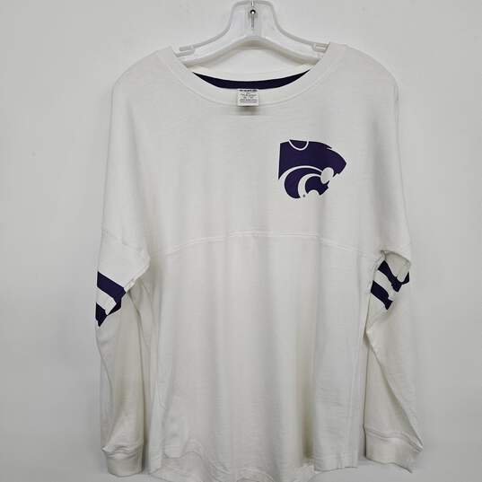 Victoria's Secret with 5th & Ocean White Wildcat Long Sleeve Shirt image number 1