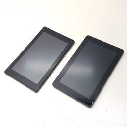 Amazon Fire Tablets - Lot of 2 (Assorted Models)