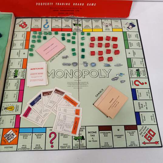 Vintage. Monopoly Property Trading Board Game image number 2