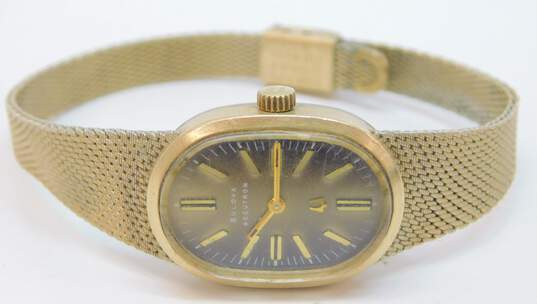 Bulova Accutron R842201 Gold Plated Ladies Watch 24.6g image number 3
