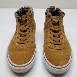 Vans Off The Wall Hi MTE Suede Shoes Brown Sneakers Women's Size 7.5 alternative image