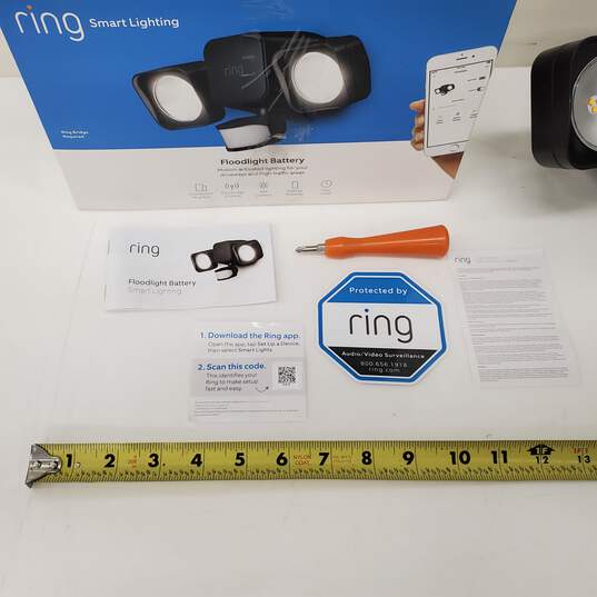 Ring Smart Lighting Motion-Activated Floodlight Battery - Untested image number 6