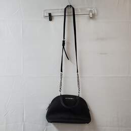 Michael Kors Women Black Crossbody Handbag Purse with Strap