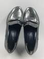 Authentic Robert Clergerie Gunmetal Platform Loafers W 8B image number 6