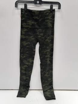 Spanx Women's Green Camo Look at Me Now Leggings Size S with Tags alternative image