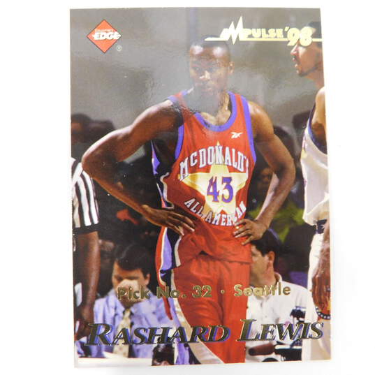 1998-99 Kobe Bryant Collector's Edge Impulse w/ Rashard Lewis LA Lakers image number 4