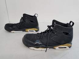 Nike Men's Jordan Flight Club 91 Athletic Shoes 'Black Metallic Gold' 555472 031 Size 7Y w/ COA