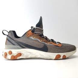 Nike React Element 55 SE Safari Pack Bio Beige Athletic Shoes Men's Size 11