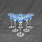 6 Nachtmann Traube Aqua Cut Crystal Wine Glass image number 1