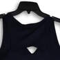 NWT Womens Blue Dri-Fit Sleeveless V-Neck Pullover Tank Top Size Large image number 4