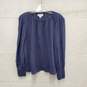 Velvet By Graham & Spencer100% Cotton Blue Gauze Blouse Size XS image number 1
