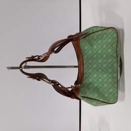 Women's Monogram Canvas Baguette Bag Signature Canvas Medium Hobo Shoulder Handbag Purse