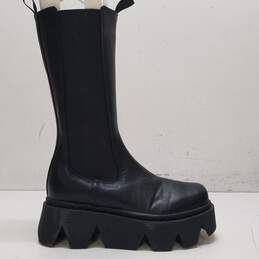 Lamoda Platform Chunky High Boots Black 6