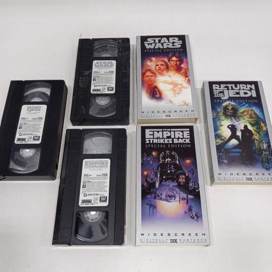 Star Wars Widescreen Special Edition VHS Trilogy image number 2