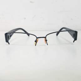 Vera Wang Garland Black Rectangle Eyeglasses alternative image