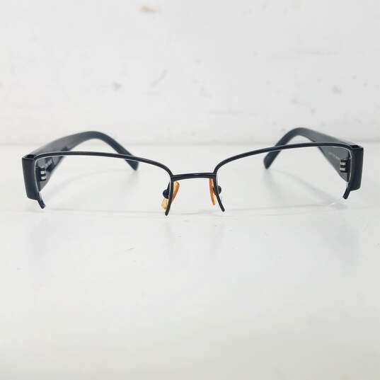 Vera Wang Garland Black Rectangle Eyeglasses image number 2