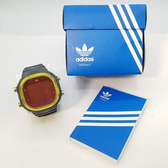 Adidas ADH6068 series Seoul 52mm Case Rubber Strap Quartz Digital Quartz Watch image number 7