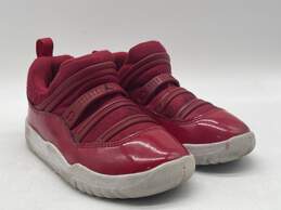 Boys Air Jordan 11 Retro Little Flex Red White Slip On Sneaker Shoes Sz 11C