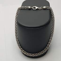 Sterling Silver Gemstone Ring + 7 - 7 1/2" Bracelet Bundle 2 Pcs 13.9g alternative image