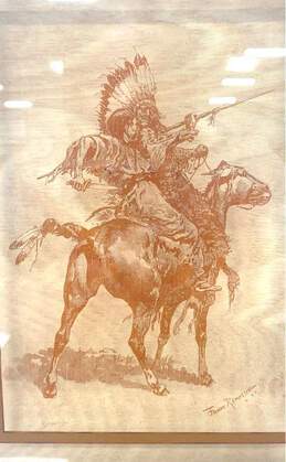 Frederick Remington North American Frontier Artwork Native Americans alternative image