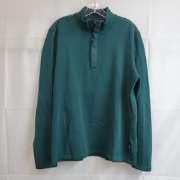 Hugo Boss Mens Half Zip Pullover Sweater Size L Regular Fit
