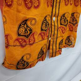 Mn Paul Ropp Yellow Bird Floral T-Shirt 100% Cotton Indonesia Sz 2 alternative image