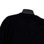 NWT Womens Black Knitted V-Neck Long Sleeve Pullover Sweater Size XXL image number 4