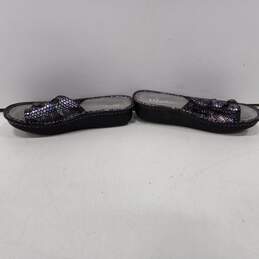 Alegria Purple Shimmer Sandals  Womens sz 6 alternative image