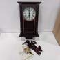 Vintage Vollmond Wooden Wall Clock With Pendulum Untested image number 2