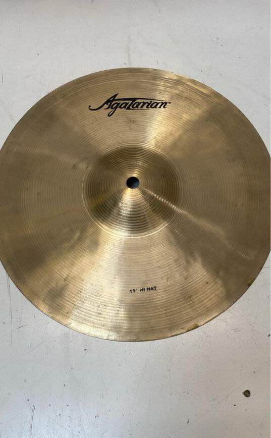 Agazarian 13 Inch Hi-Hat Cymbals image number 3