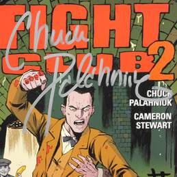 Chuck Palahniuk Autographed Fight Club 2 Comic Book alternative image