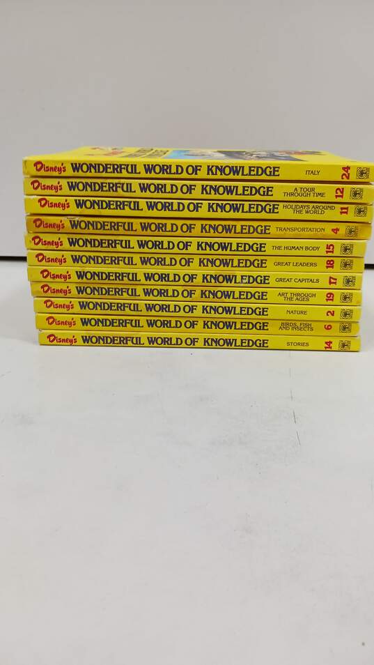 Disney's Wonderful World Of Knowledge 11 Book Bundle image number 4