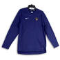Mens Blue Dri-Fit Milwaukee Brewers Crew Neck Athletic T-Shirt Size Medium image number 1