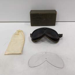 Vintage Army Goggles in Original  Box