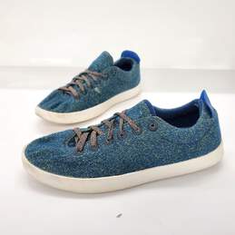 Allbirds Wool Pipers Blue Sneakers Women's Size 9