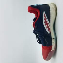 adidas Harden Vol. 3 Sneaker Men's Sz 10 Navy/Red alternative image