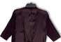 NWT Womens Purple Short Sleeve Pockets Button Front Cardigan Sweater Sz XL image number 4