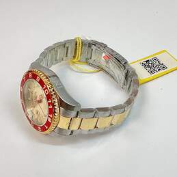 NWT Designer Invicta Pro Diver 18254 Two-Tone Round Analog Quartz Wristwatch alternative image