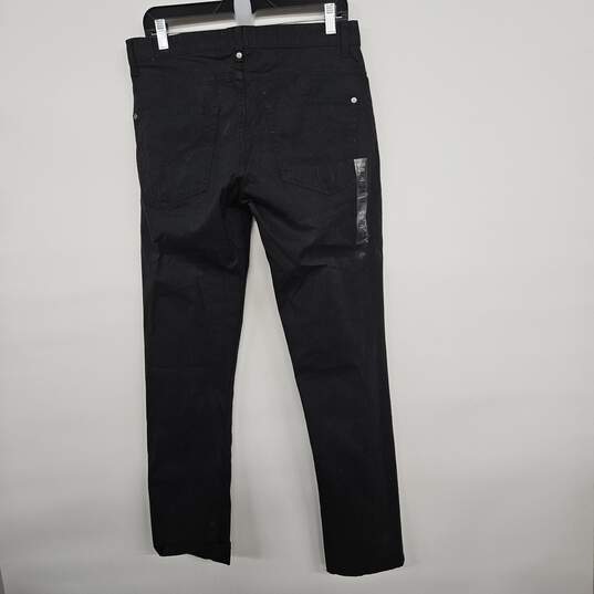 Black Slim Straight Jeans image number 5