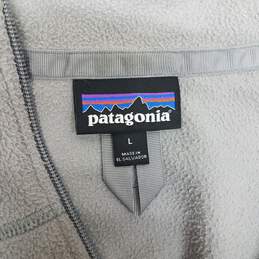 Patagonia Gray Full Zip Sweater Jacket Adult Size L alternative image