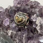 Designer Pandora S925 ALE Sterling Silver 2011 Heart Shape Beaded Charm image number 1