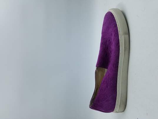 Comme des Garcons SHIRT Purple Slip-On Sneakers Men's Sz 11 image number 1