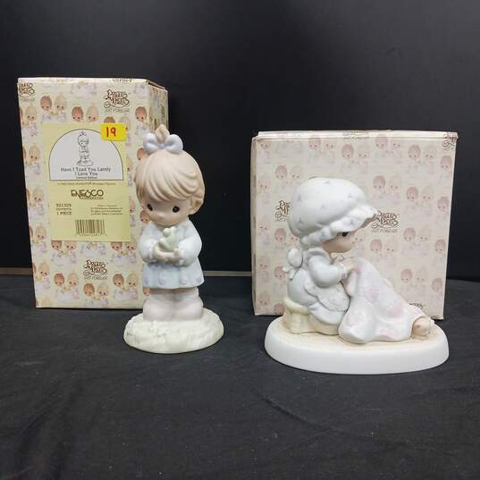 Two Precious Moments Figurines in Box image number 1