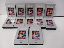 Bundle of 12 Assorted Star Trek VHS Tapes