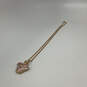 Designer Betsey Johnson Gold-Tone Juliet Poison Vial Chain Pendant Necklace image number 2