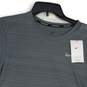 NWT Nike Mens Gray Dri-Fit Crew Neck Short Sleeve Running Pullover T-Shirt Sz S image number 3